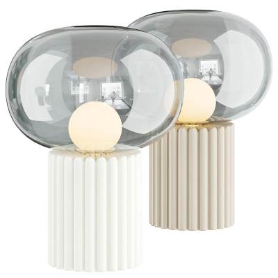 现代玻璃泡台灯